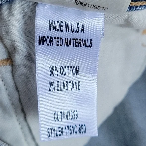 Citizens of Humanity Demy Flare Floral Stripe New 30 - Picture 13 of 16